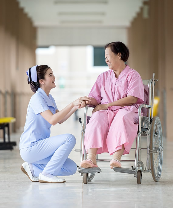 Nurse with Patient